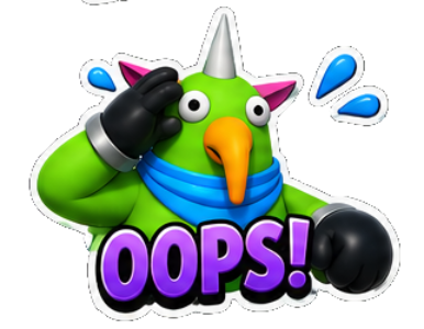 Oops emote