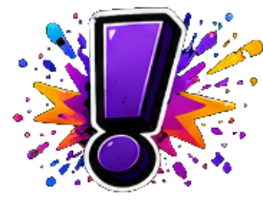 Exclamation spray